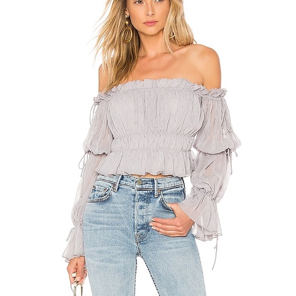 Tularosa Tops - Chrissy Teigen x Revolve Tularosa White Sands Top